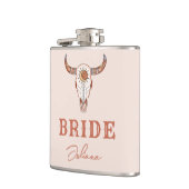 Cowgirl Bruid Laatste Rodeo Heupfles (Links)