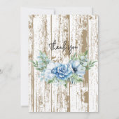 cowgirl bruids douche uitnodiging (Achterkant)