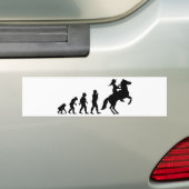 Cowgirl Bumpersticker (Op auto)