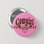 Cowgirl Button (Voorkant /achterkant)