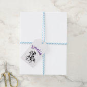 Cowgirl Cadeaulabel (Met Touw)