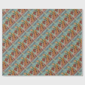 Cowgirl Cadeaupapier (Vlak)