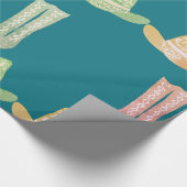 Cowgirl Cadeaupapier (Hoek)