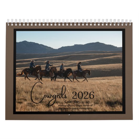 Cowgirl calendar kalender (Hoes)