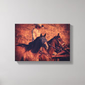 Cowgirl Canvas Afdruk (Voorkant)