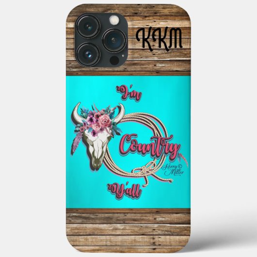 Cowgirl Case-Mate iPhone Case (Achterkant)