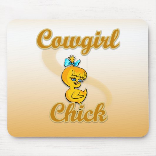 Cowgirl Chick Muismat (Voorkant)