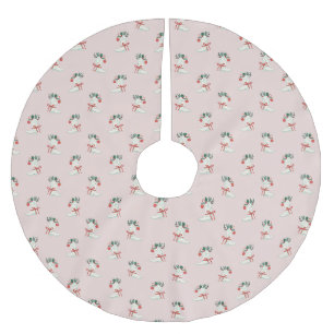 Cowgirl Christmas Boot Pattern Tree Rok Kerstboom Rok