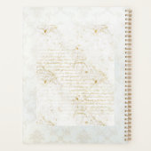 Cowgirl Collage in de Art Deco stijl. Planner (Achterkant)