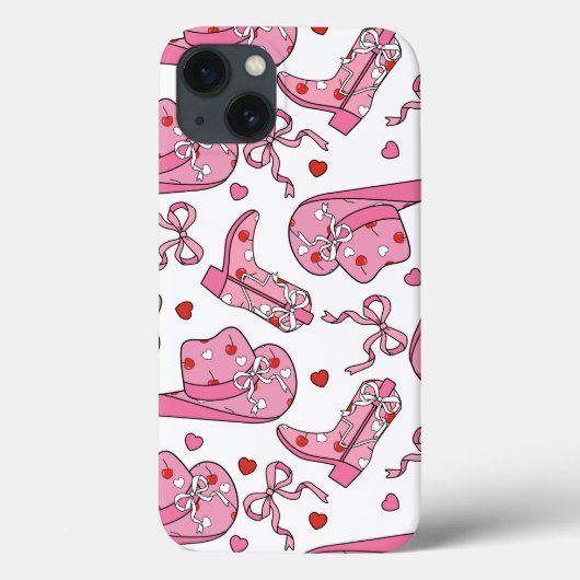 Cowgirl Coquette Pink Case-Mate iPhone Case (Achterkant)