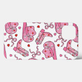 Cowgirl Coquette Pink Case-Mate iPhone Case (Achterkant (horizontaal))