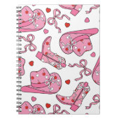 Cowgirl Coquette Pink Notitieboek (Voorkant)