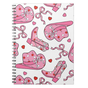 Cowgirl Coquette Pink Notitieboek