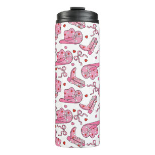 Cowgirl Coquette Pink Thermosbeker
