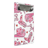 Cowgirl Coquette Roze Mini Klembord (Schuin)