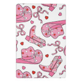 Cowgirl Coquette Roze Mini Klembord (Achterkant)