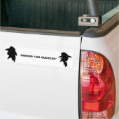 Cowgirl, Cowboy, RANCHO Bumpersticker (Op Truck)