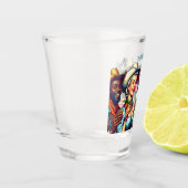 Cowgirl Cowboy Vrienden Drink Shots Custom Shot Glas (Links)