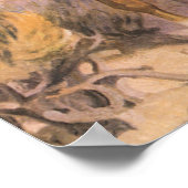  Cowgirl Cowboy, vrouw op paard van Dunton Poster (Hoek)