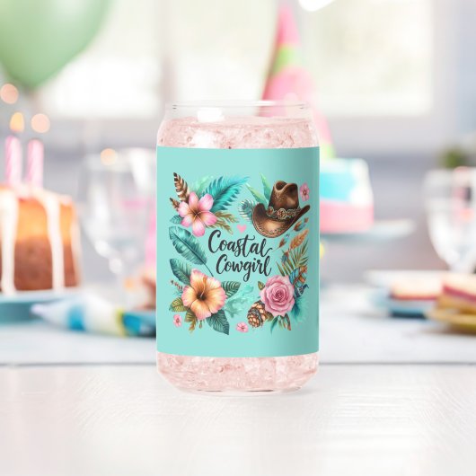 Cowgirl Cowgirl Drinkware Set Blikvorm Glas (Insitu (Verjaardag))