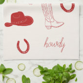 Cowgirl Cowgirl Strand Theedoek (Gevouwen)