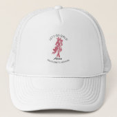 Cowgirl Crew Bachelorette Bash Trucker Pet (Voorkant)