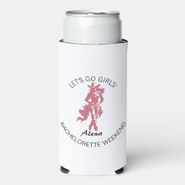 Cowgirl Crew Bachelorette-feest Seltzer Blikjeskoeler