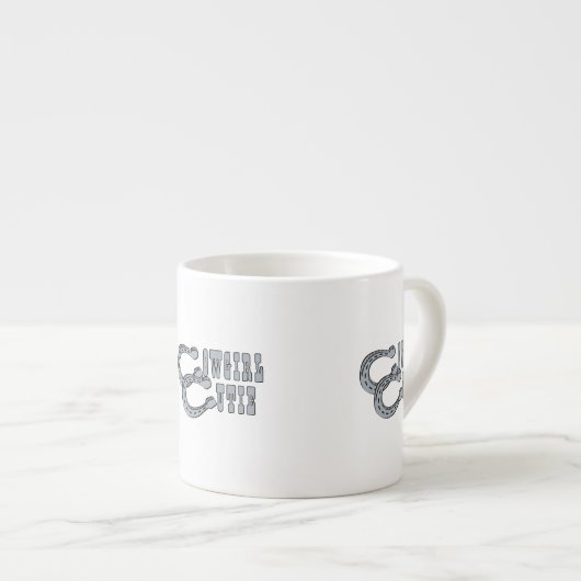 Cowgirl Cutie Espresso Kop (Voorkant rechts)