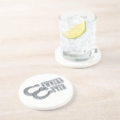 Cowgirl Cutie Zandsteen Onderzetter (Zijkant)