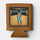 Cowgirl Dames Night Blikjeskoeler (Achterkant)