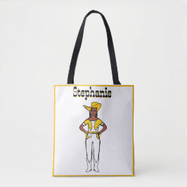 Cowgirl Dancer Tas Wit Geel Fringe A