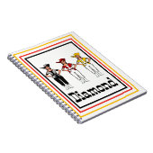 Cowgirl danseres rood Notitieboek #2 (Rechterzijde)