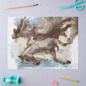 Cowgirl Decoupage Tissue Paper Tissuepapier (Craft)