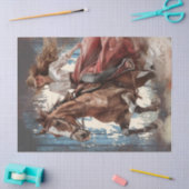 Cowgirl Decoupage Tissuepapier (Craft)