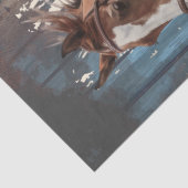 Cowgirl Decoupage Tissuepapier (Detail)