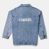 Cowgirl Denim Jacket (Achterkant)