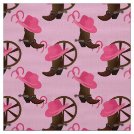 Cowgirl Design Roze Stof