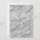 Cowgirl Disco 35e verjaardag PINK Dance uitnodigin Kaart (Achterkant)