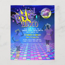 Cowgirl Disco Bachelorette Laatste Rit Rodeo Flyer