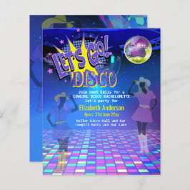 Cowgirl Disco Bachelorette Lets Go Last Ride Rodeo