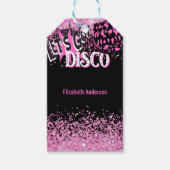 Cowgirl Disco Bachelorette Lets Go Last Ride Rodeo Cadeaulabel (Voorkant)