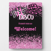 Cowgirl Disco Bachelorette Lets Go Last Ride Rodeo Fotoplaat (voorkant)