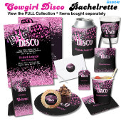Cowgirl Disco Bachelorette Lets Go Last Ride Rodeo Kaart