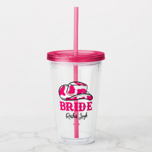 Cowgirl Disco Laatste Rodeo Bachelorette Acryl Tum Drinkbeker