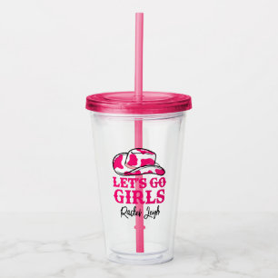 Cowgirl Disco Laatste Rodeo Bachelorette Acryl Tum Drinkbeker