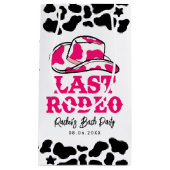 Cowgirl Disco Laatste Rodeo Bachelorette Klein Cadeauzakje (Voorkant)