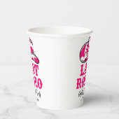 Cowgirl Disco Laatste Rodeo Vrijgezellenfeestje Papieren Bekers (Rechts)