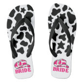 Cowgirl Disco Last Rodeo Bachelorette Teenslippers (Voetbed)