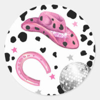 Cowgirl Disco Rodeo Douche Verjaardagscupcake