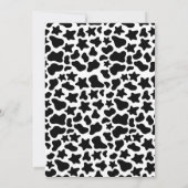 Cowgirl Disco Roze Eerste Rodeo Bedankt Y'all Kaart (Achterkant)